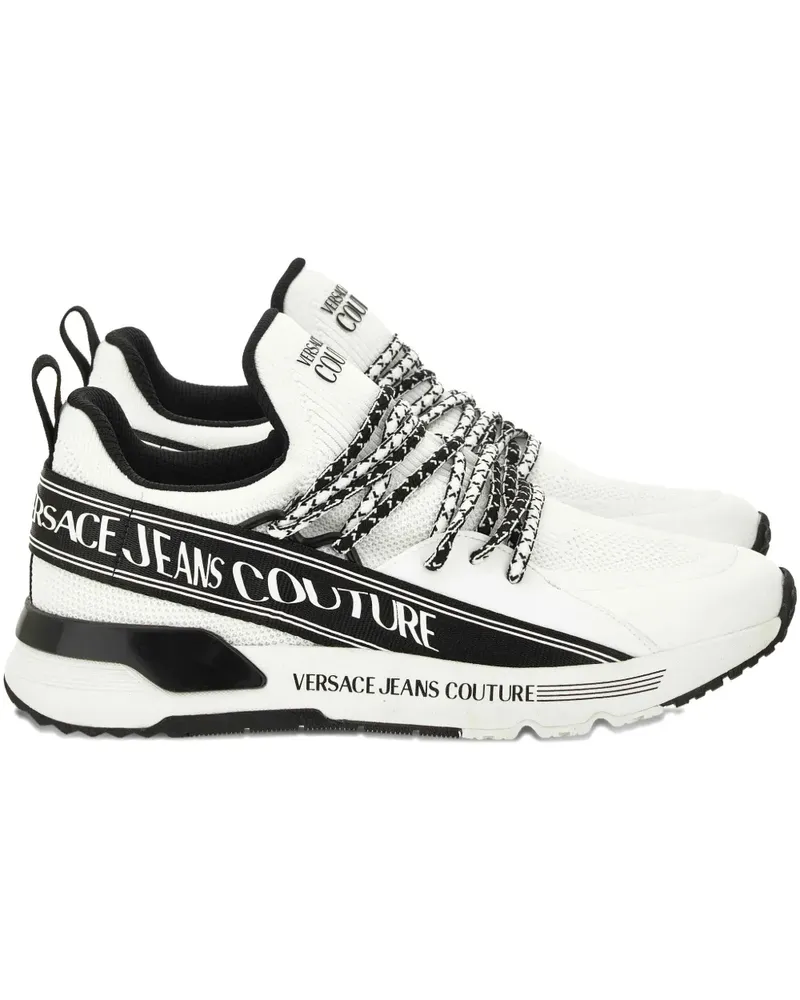 Versace Jeans Sneakers mit Logo-Detail - Weiß Weiß