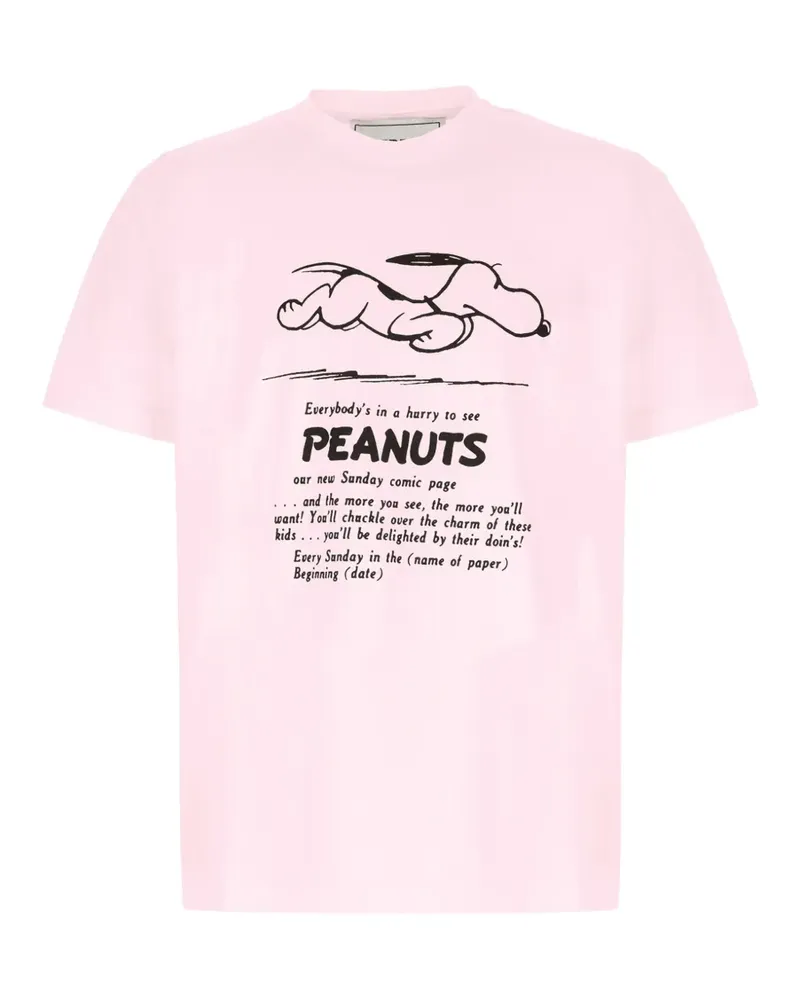Iceberg x Peanuts graphic-print T-shirt - Rosa Rosa