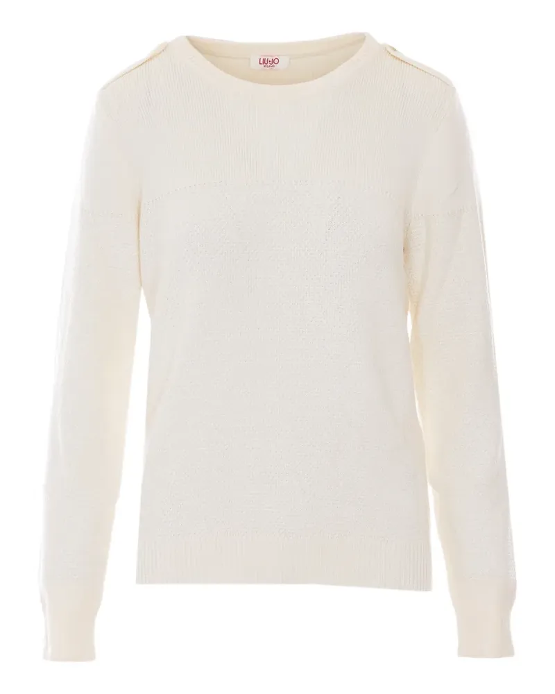 Liu Jo long-sleeves sweater - Nude Nude