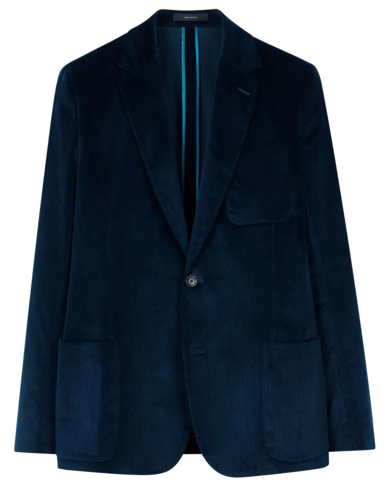 Paul Smith Sakko aus Cord - Blau Blau