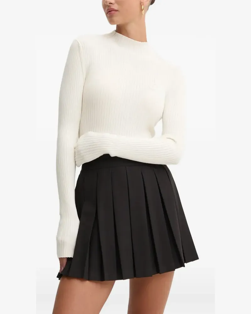 HUGO BOSS Sarmie Pullover - Weiß Weiß