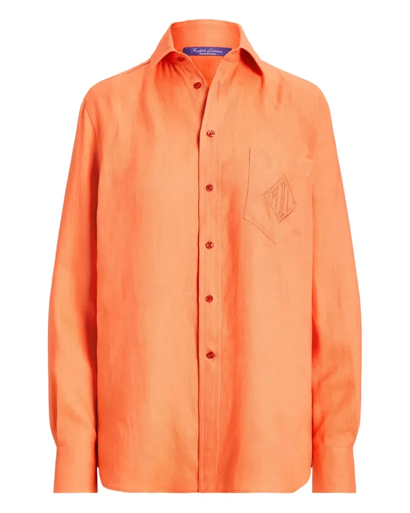 Ralph Lauren Hemd mit Brusttasche - Orange Orange