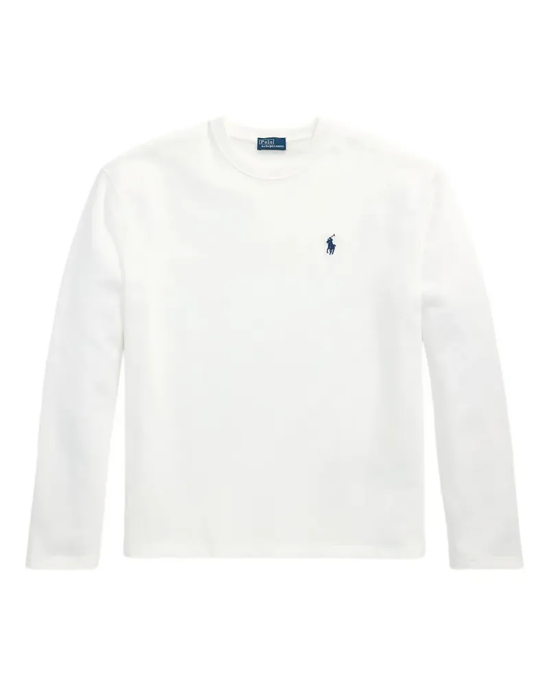 Ralph Lauren T-Shirt mit Polo Pony - Weiß Weiß