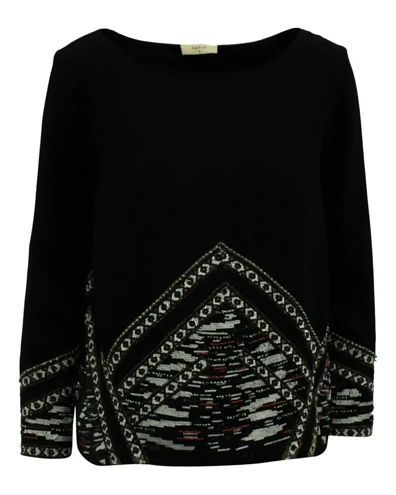 ba&sh embroidered sweater - Schwarz Schwarz