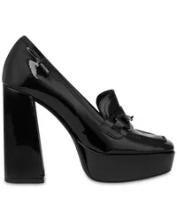 Moschino Pumps mit Glanzoptik Schwarz