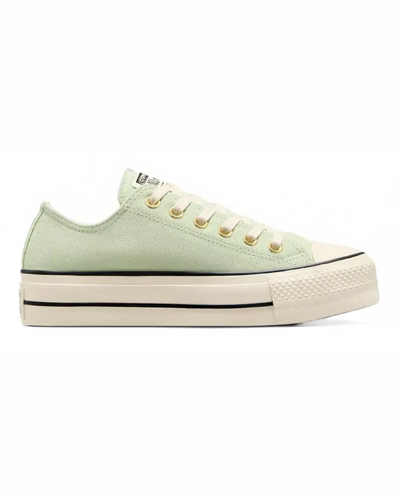 Converse Chuck Taylor All Star Lift platform suede sneakers - Grün Grün