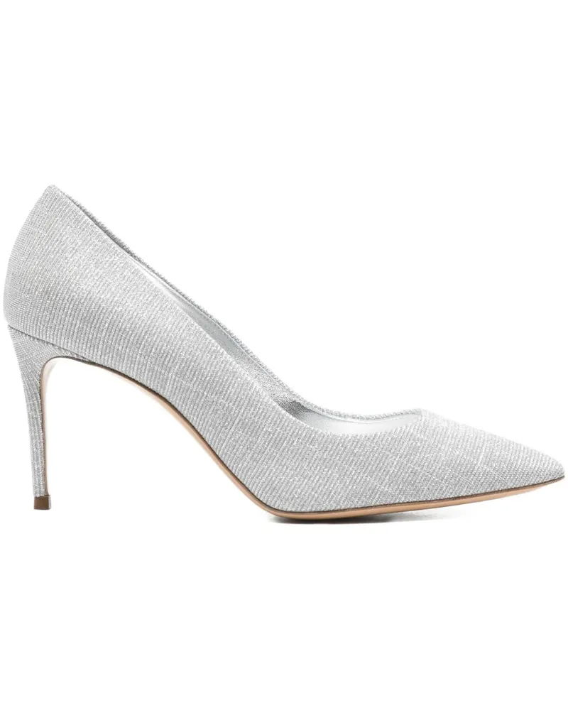 Casadei Julia Pumps 80mm - Silber Silber