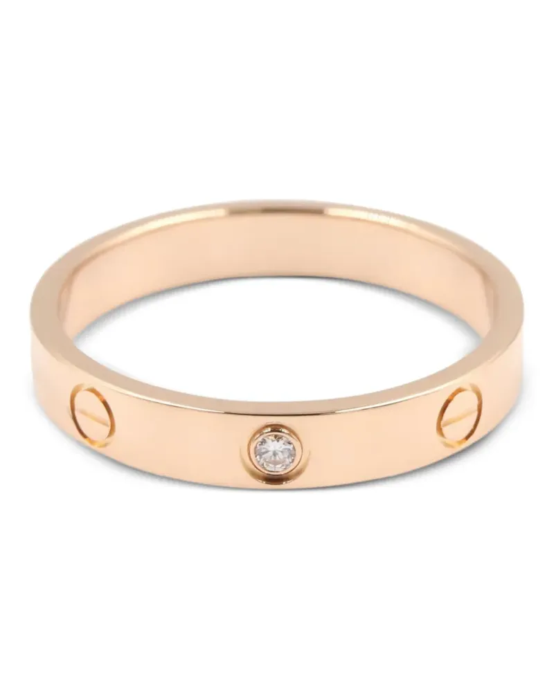Cartier 2010s Love Ring mit Diamant - Gold Gold