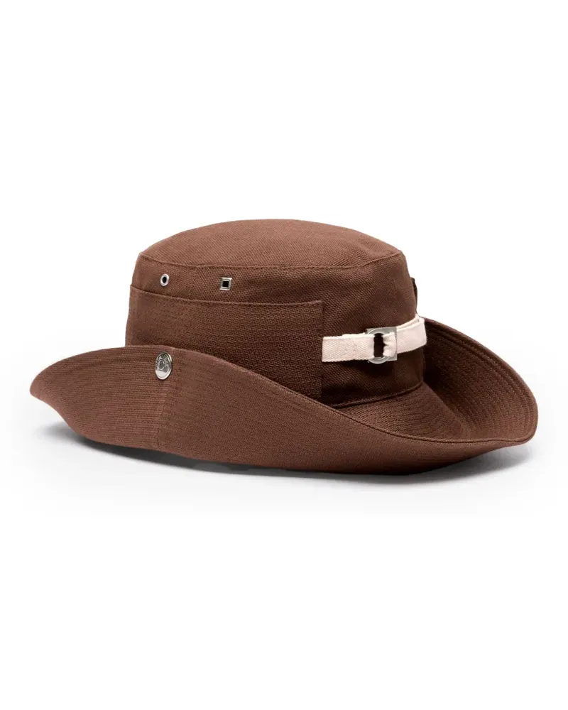 Jacquemus Le Bob De-Nimes Fischerhut - Braun Braun