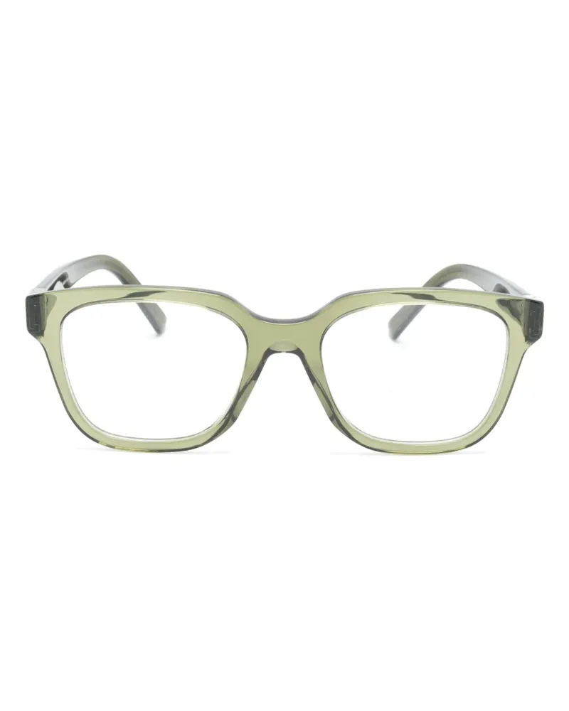 Givenchy Eckige Brille mit 4G - Grün Grün