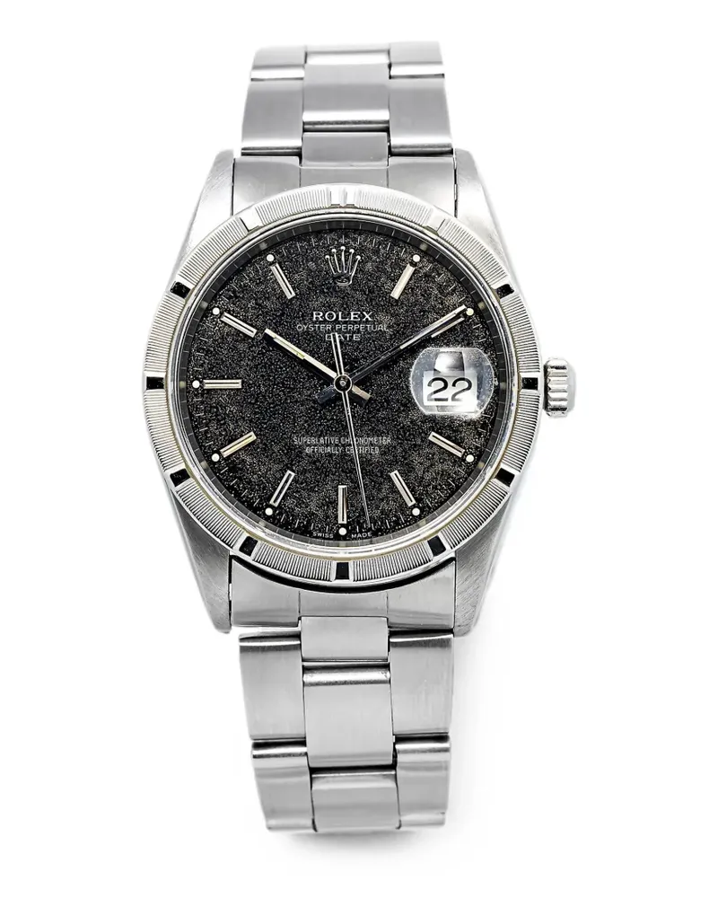 Rolex Oyster Perpetual Date 34mm watch - Schwarz Schwarz