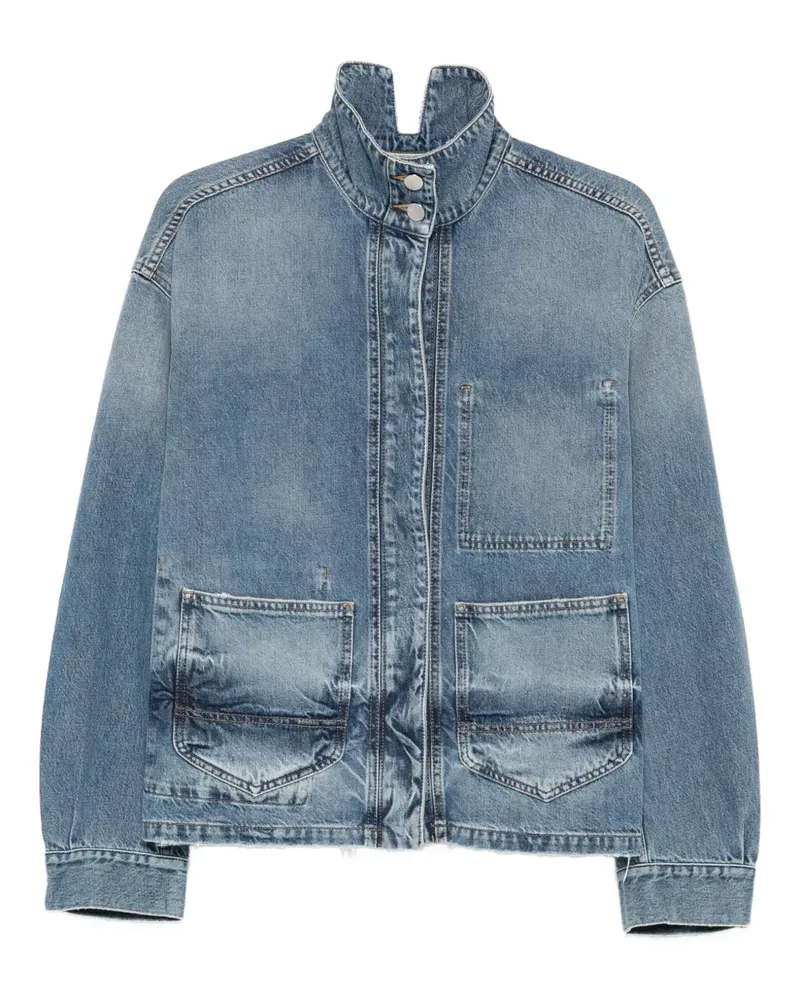 Closed Jacke mit Stehkragen - Blau Blau