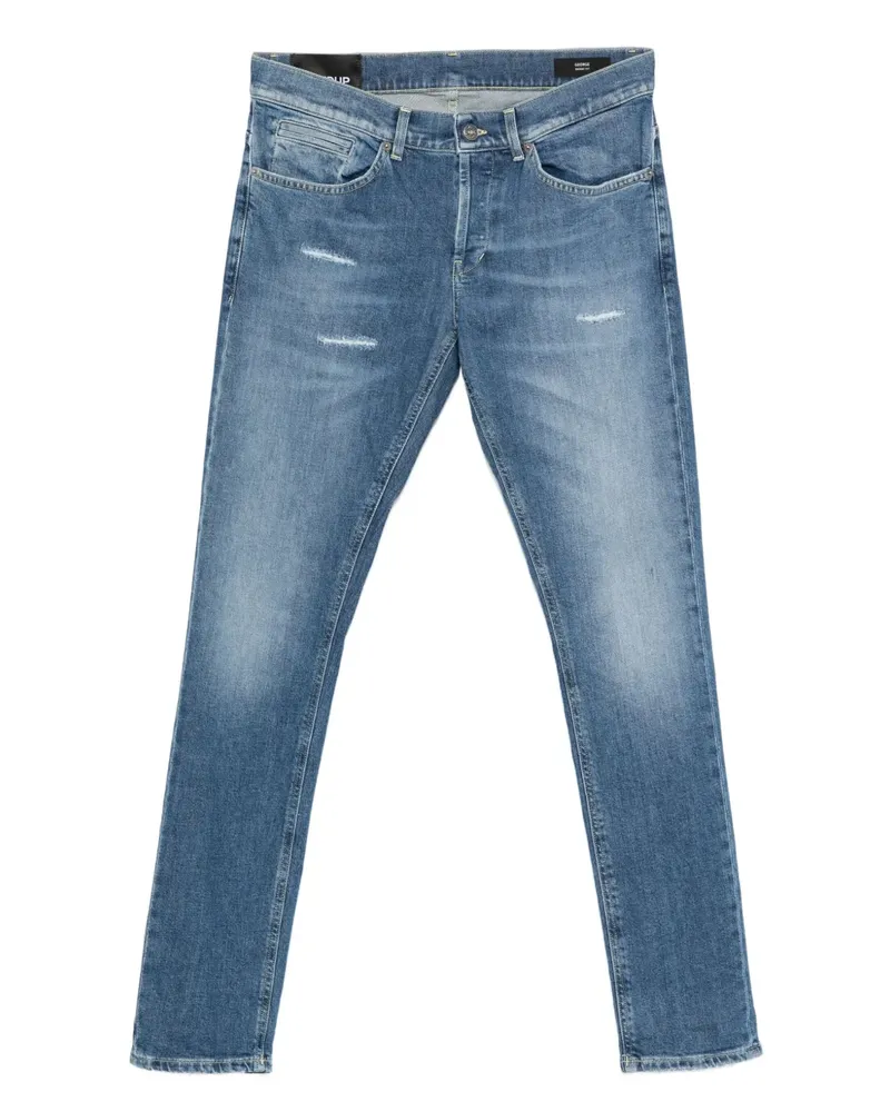 Dondup Jeans im Distressed-Look - Blau Blau