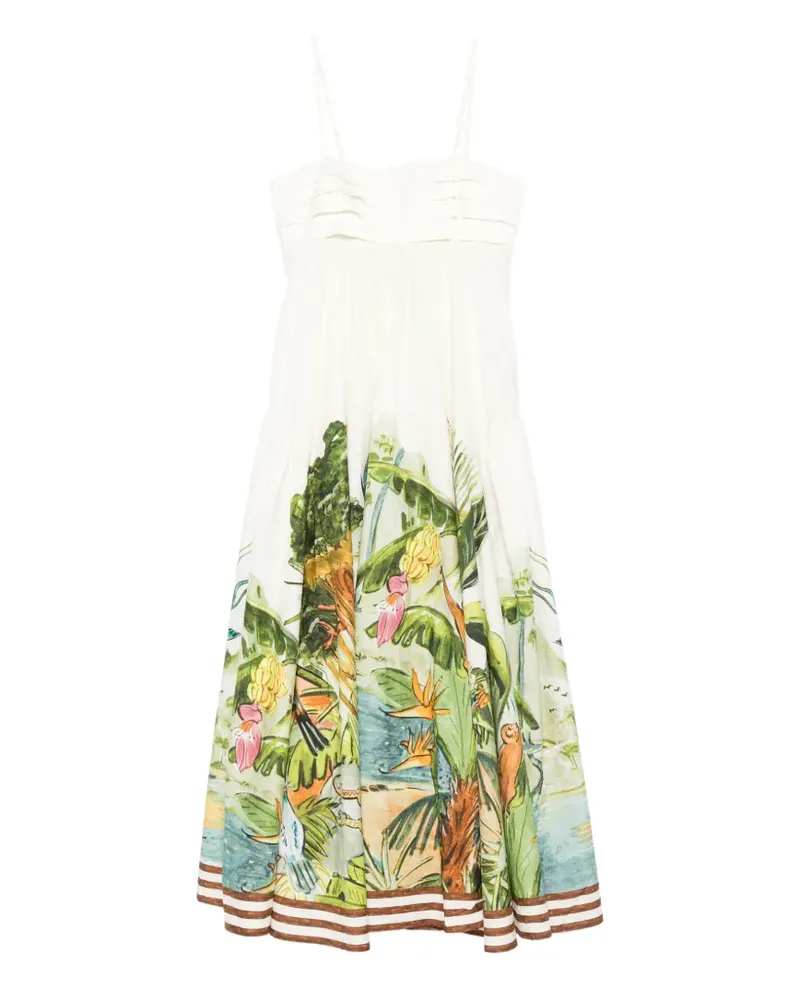 ALEMAIS Toucan Tango maxi dress - Nude Nude