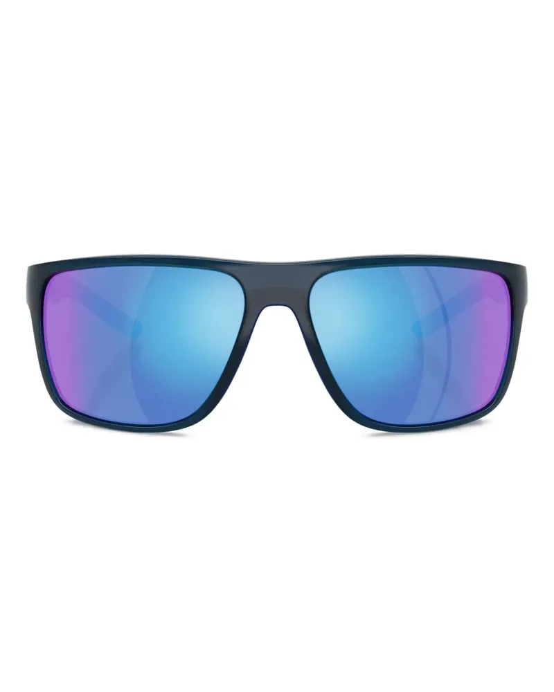 Ferrari Sonnenbrille mit eckigem Gestell - Blau Blau