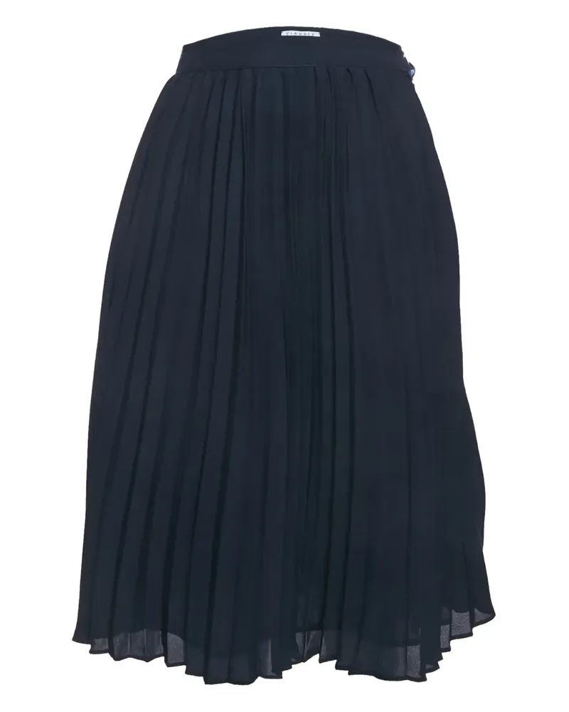 Claudie Pierlot pleated midi skirt - Blau Blau