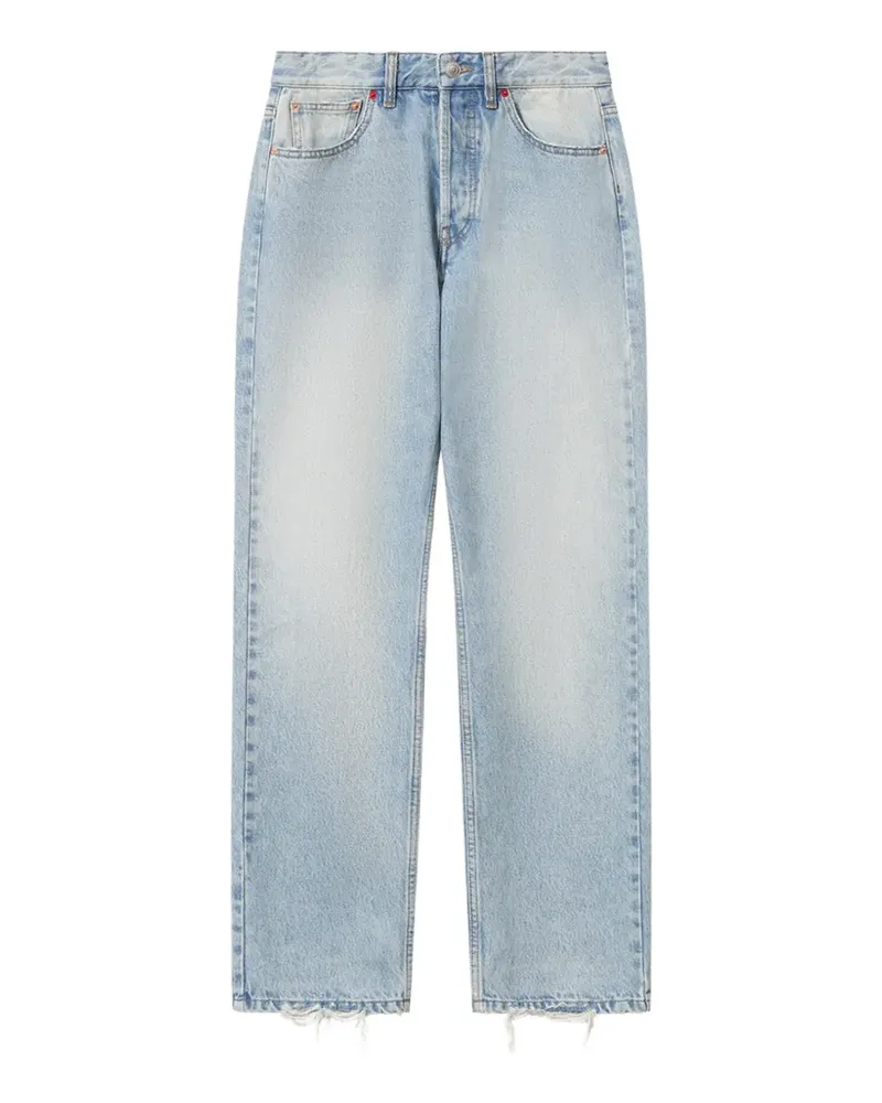 Isabel Marant Daya Jeans im Distressed-Look - Blau Blau