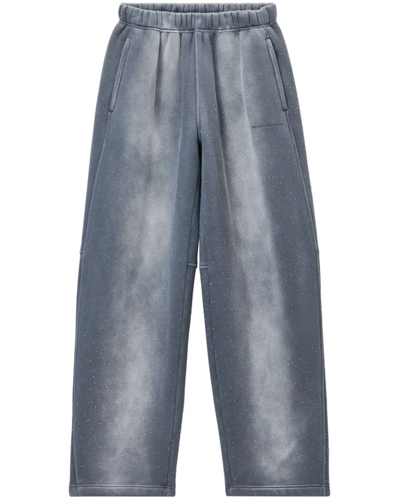 Alexander Wang Jogginghose mit Kristallen - Grau Grau