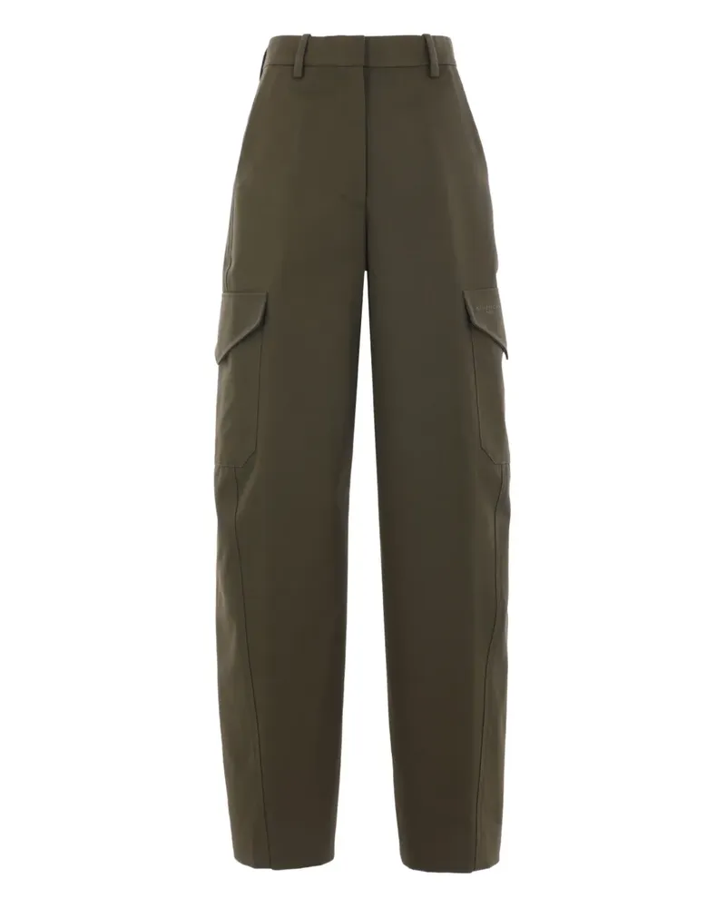 Givenchy Cargohose mit Logo-Stickerei - Grün Grün