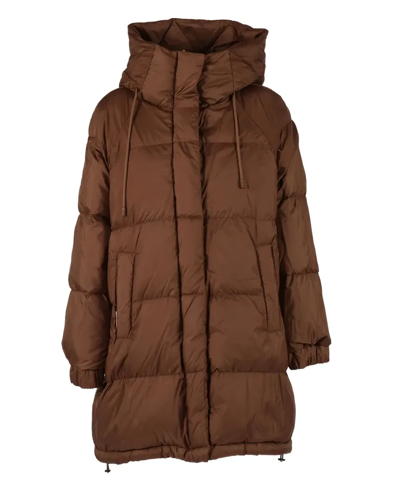 Max Mara hooded quilted coat - Braun Braun
