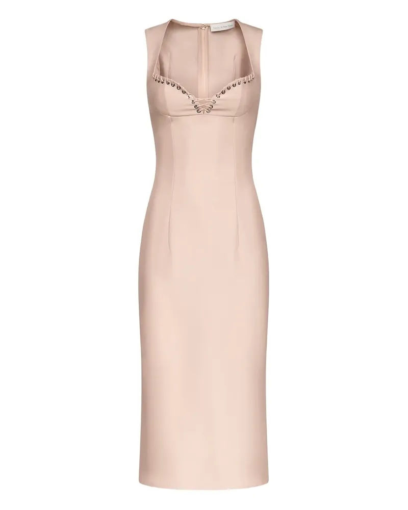 Ludovic de Saint Sernin Robin wool dress - Nude Nude