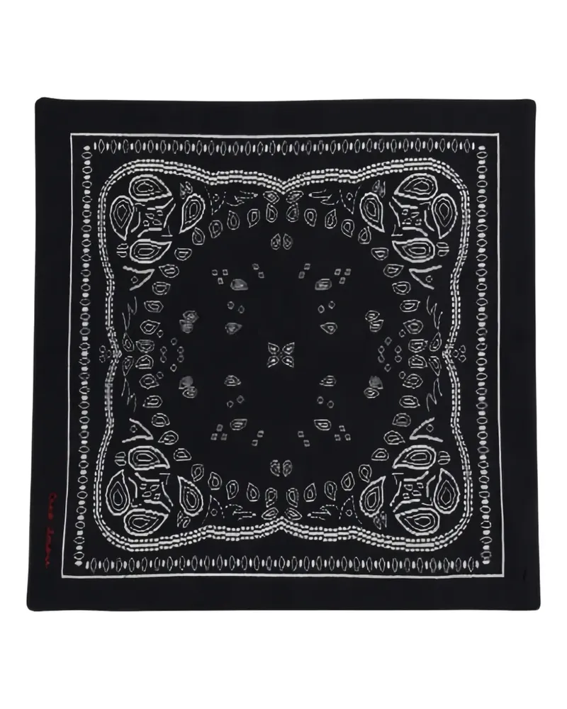 Giada Benincasa Soho Schal mit Paisley-Print - Schwarz Schwarz