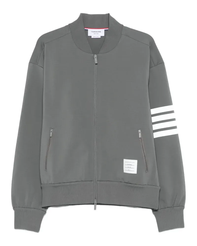 Thom Browne Jacke mit vier Streifen - Grau Grau
