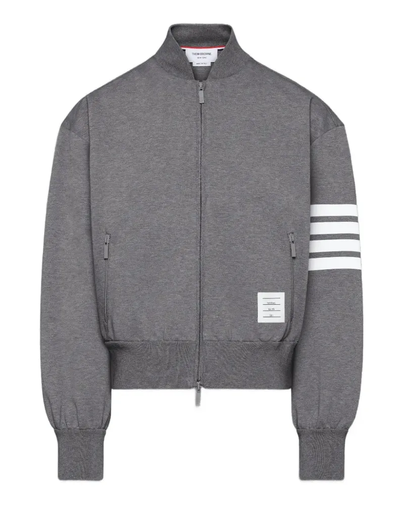 Thom Browne Reflektierender 3M Bar Tech-Bomberjacke - Grau Grau