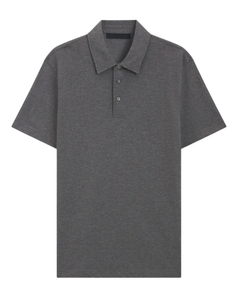 HUGO BOSS Poloshirt mit drei Knöpfen - Grau Grau