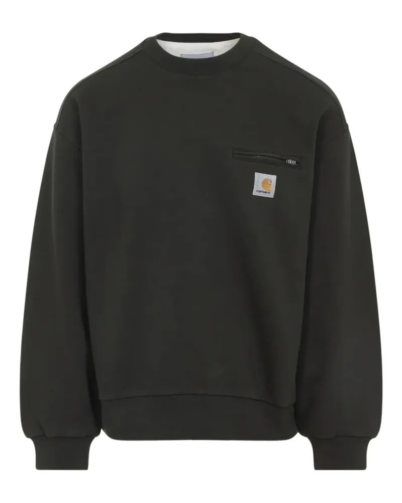 Carhartt WIP zip-pocket sweatshirt - Grün Grün