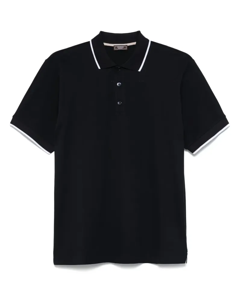 Peserico Klassisches Poloshirt - Blau Blau