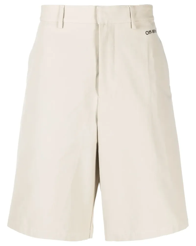OFF-WHITE Bermudas mit Arrows - Nude Nude