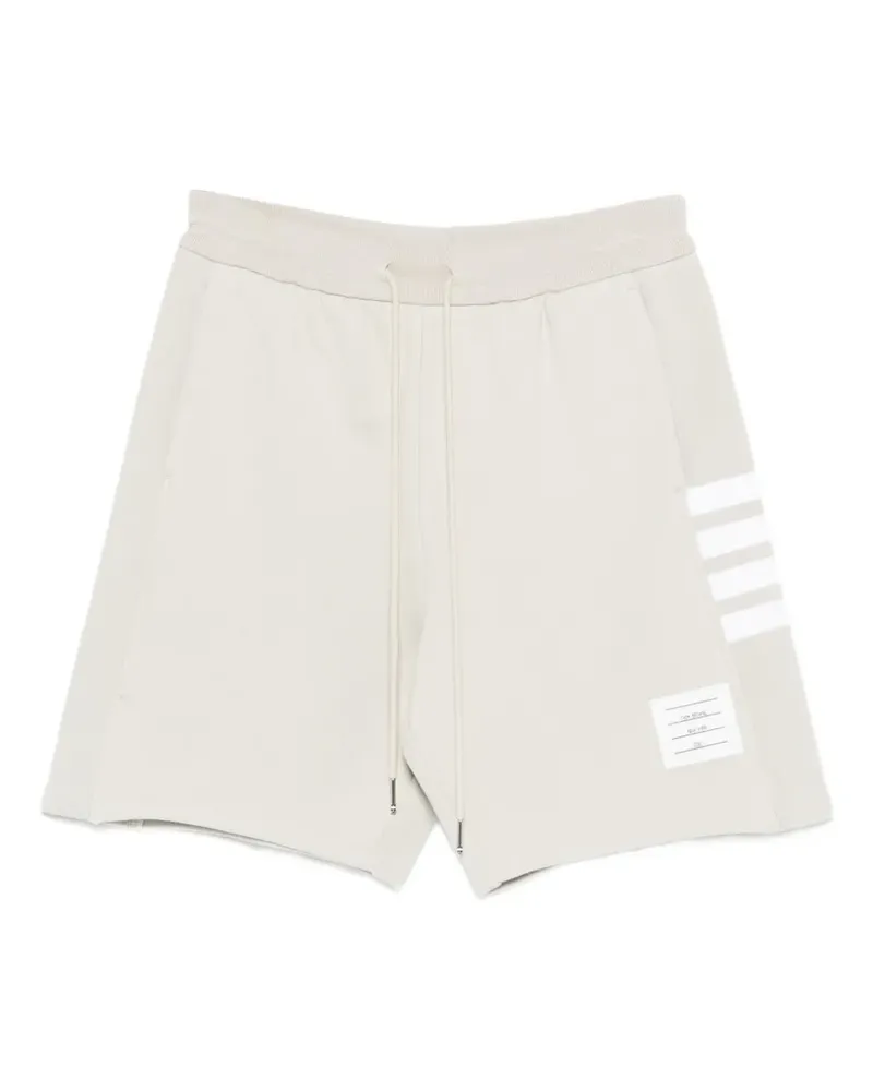 Thom Browne striped track shorts - Nude Nude