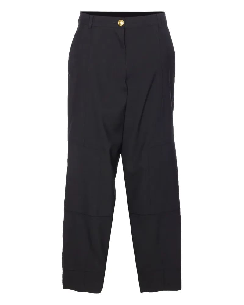 Pinko Hose mit Knöpfen - Schwarz Schwarz