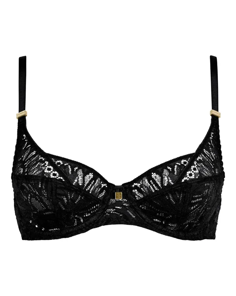 Aubade Love Soul BH mit Spitzeneinsatz - Schwarz Schwarz