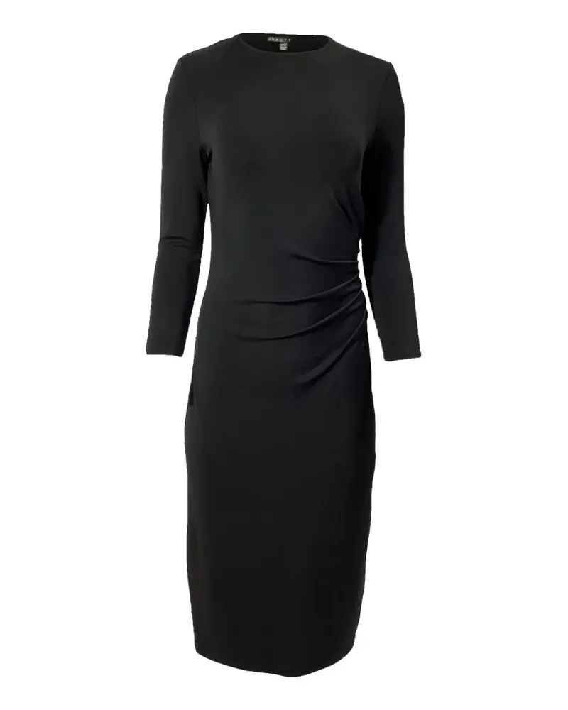Theory long-sleeve midi dress - Schwarz Schwarz