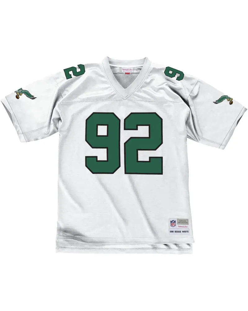 Mitchell & Ness 1990 Reggie White Philadelphia Eagles Legacy Trikot - Weiß Weiß