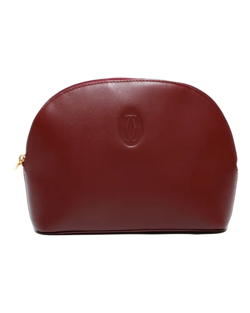 Cartier 1990-2000s Must de  Clutch - Rot Rot