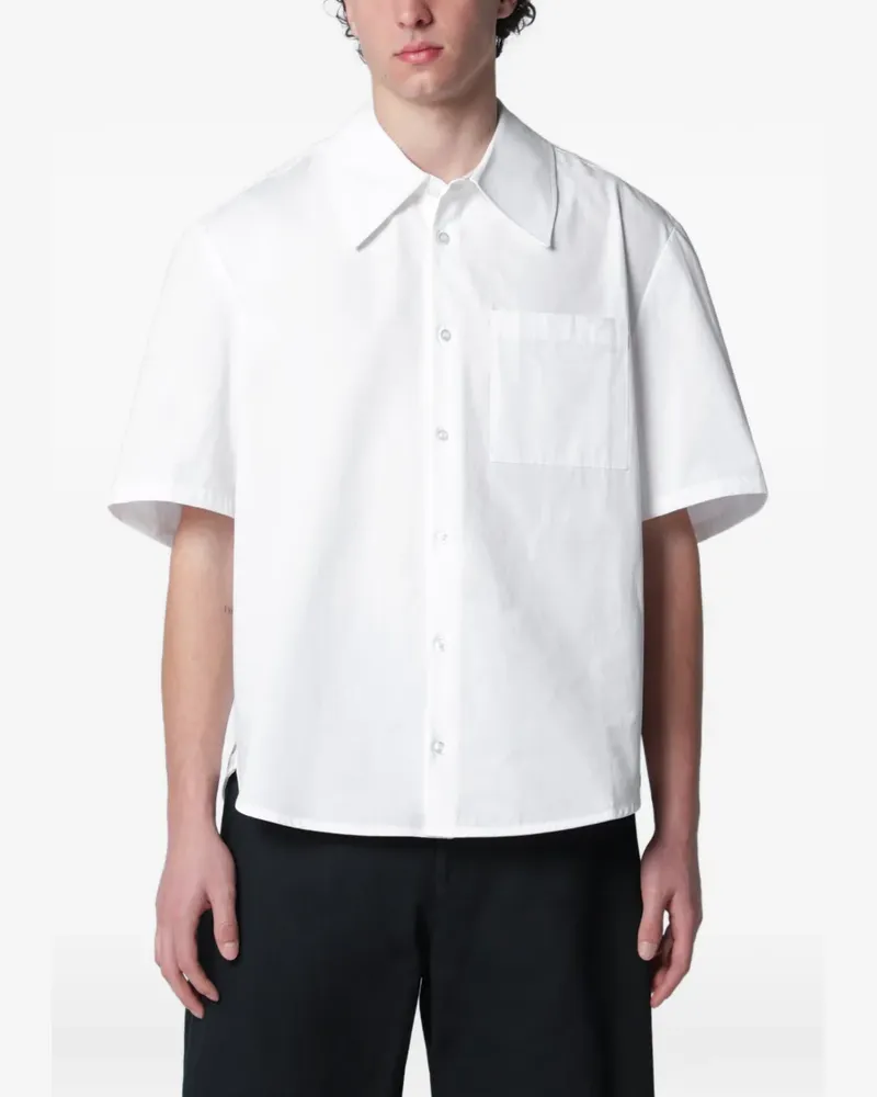 Séfr pocket short-sleeve shirt - Weiß Weiß