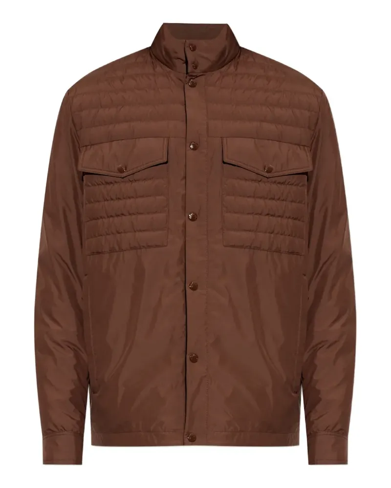 Moncler Gesteppte Vnorviane Jacke - Braun Braun