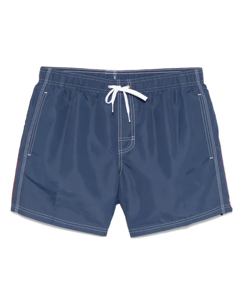 Sundek Badeshorts aus Taft - Blau Blau