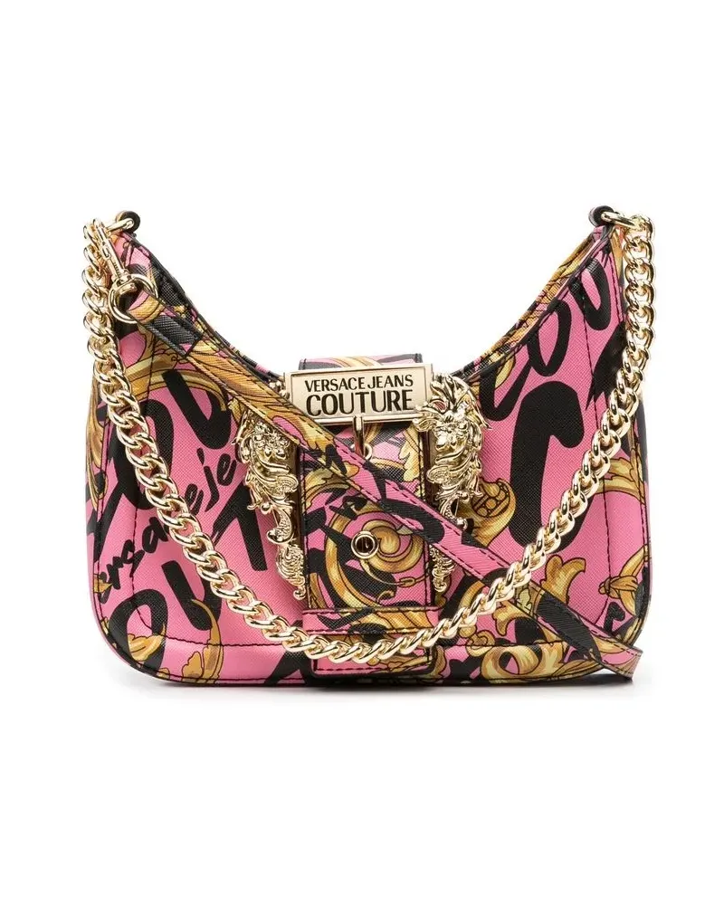 Versace Jeans Shopper mit barockem Muster - Rosa Rosa