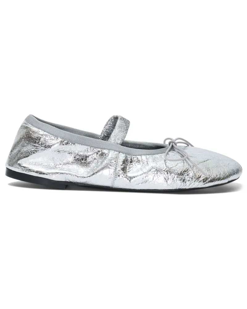 Proenza Schouler Glove Marz Jane Ballerinas - Silber Silber