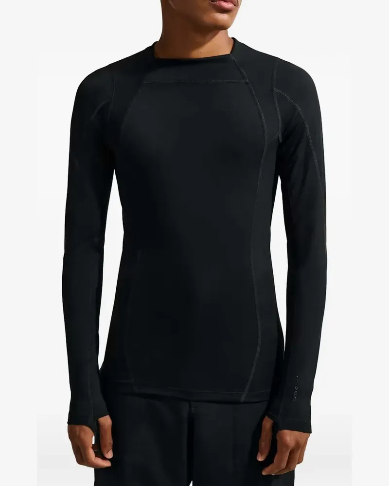 Nike x Jacquemus long-sleeve base layer - Schwarz Schwarz