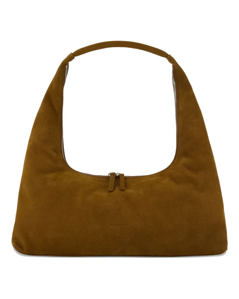 Marge Sherwood Große Schultertasche aus Wildleder - Braun Braun