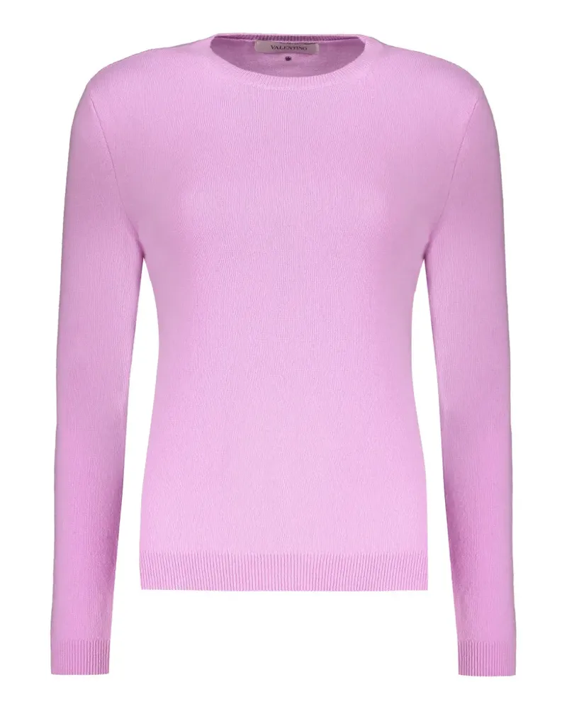 Valentino Garavani Pullover mit rundem Ausschnitt - Rosa Rosa