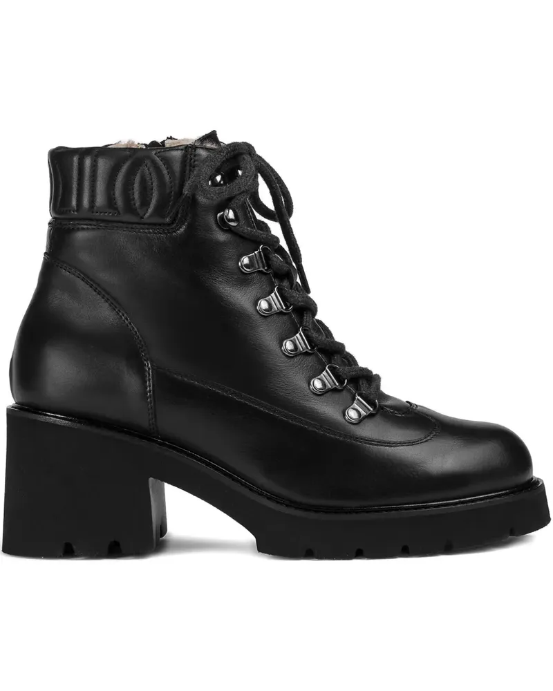 Doucal´s Knöchelhohe Schnürstiefel - Schwarz Schwarz