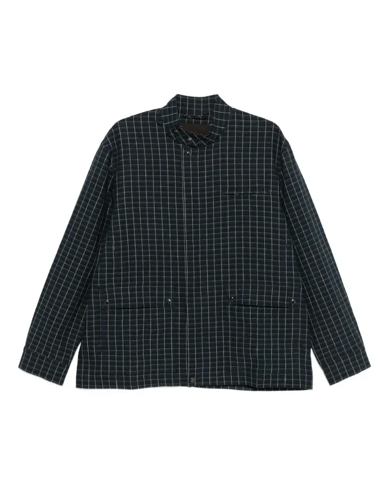 Wales Bonner Vision Jacke mit Reverskragen - Blau Blau