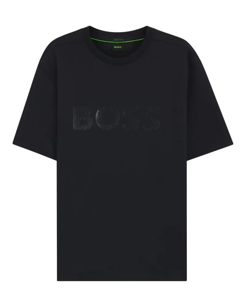 HUGO BOSS T-Shirt mit Logo-Detail - Schwarz Schwarz