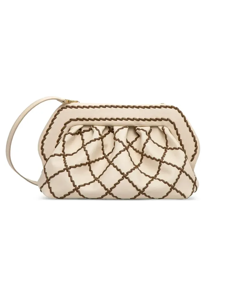 THEMOIRÈ Bios Lace Clutch - Weiß Weiß